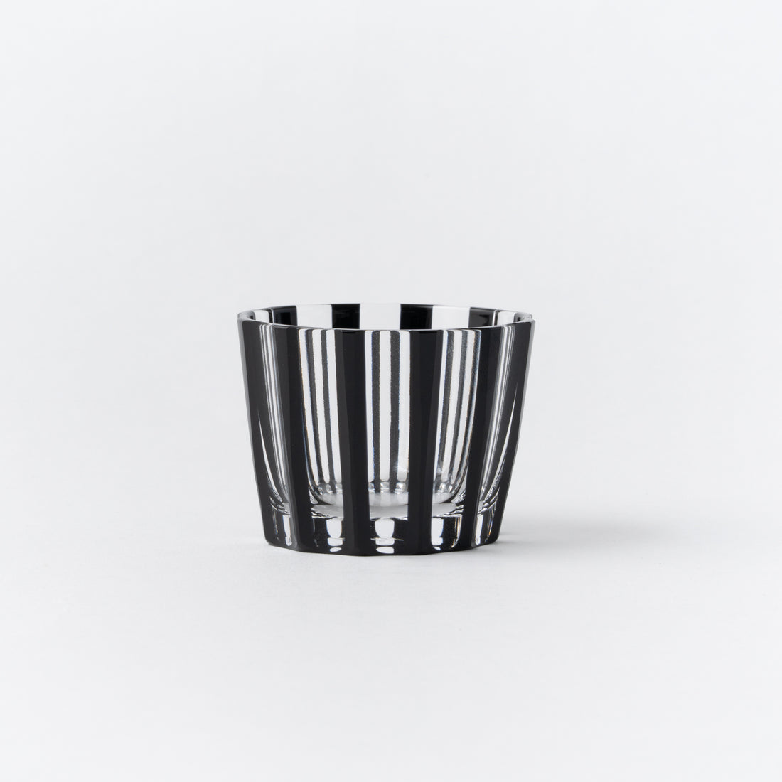 Kuroco Stripe / Guinomi / Sake Cup