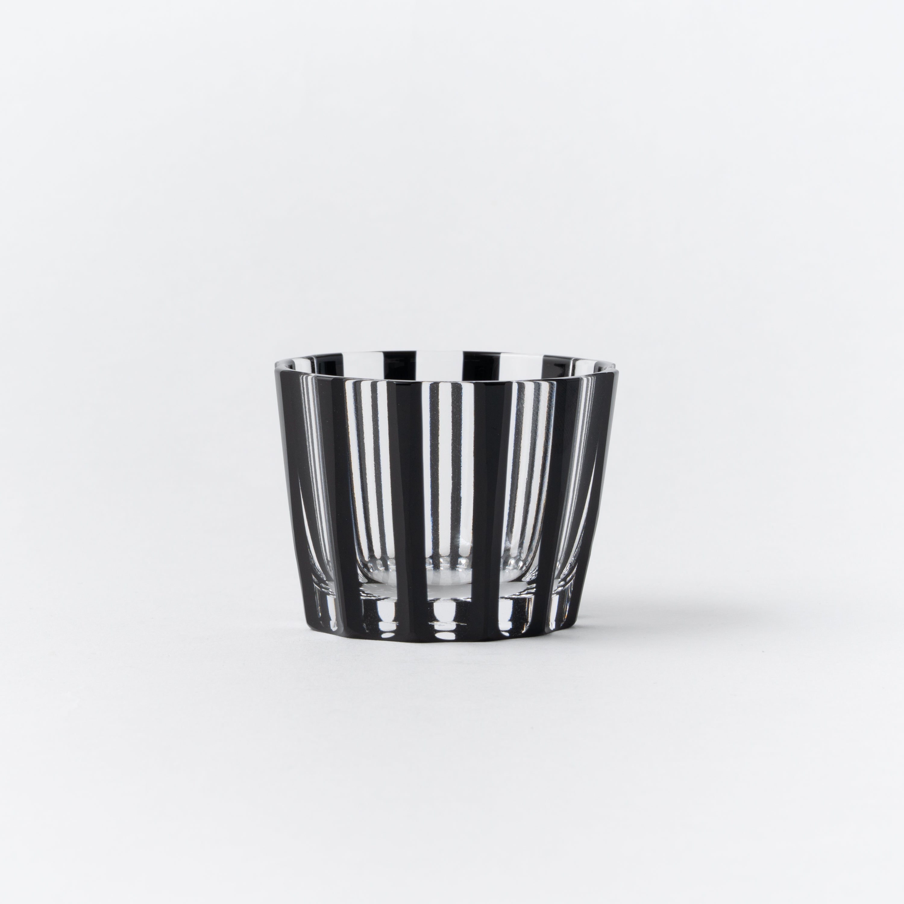 Kuroco Stripe / Guinomi / Sake Cup