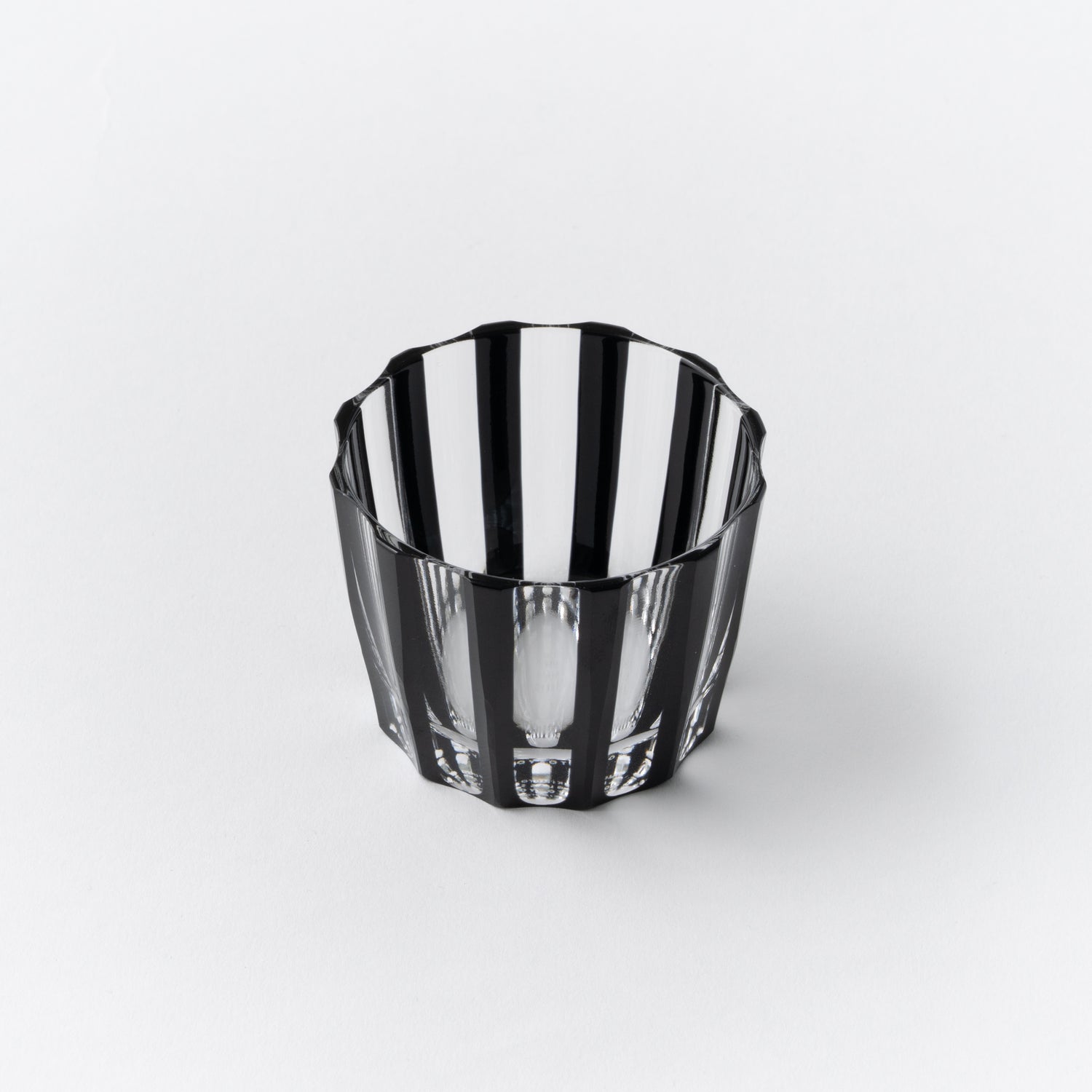 Kuroco Stripe / Guinomi / Sake Cup