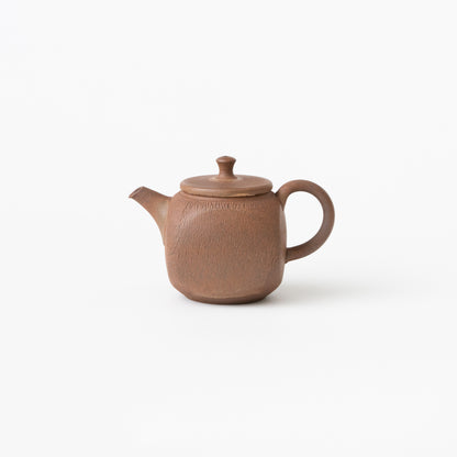 No.34 Arashbori Teapot / Maroon Brown
