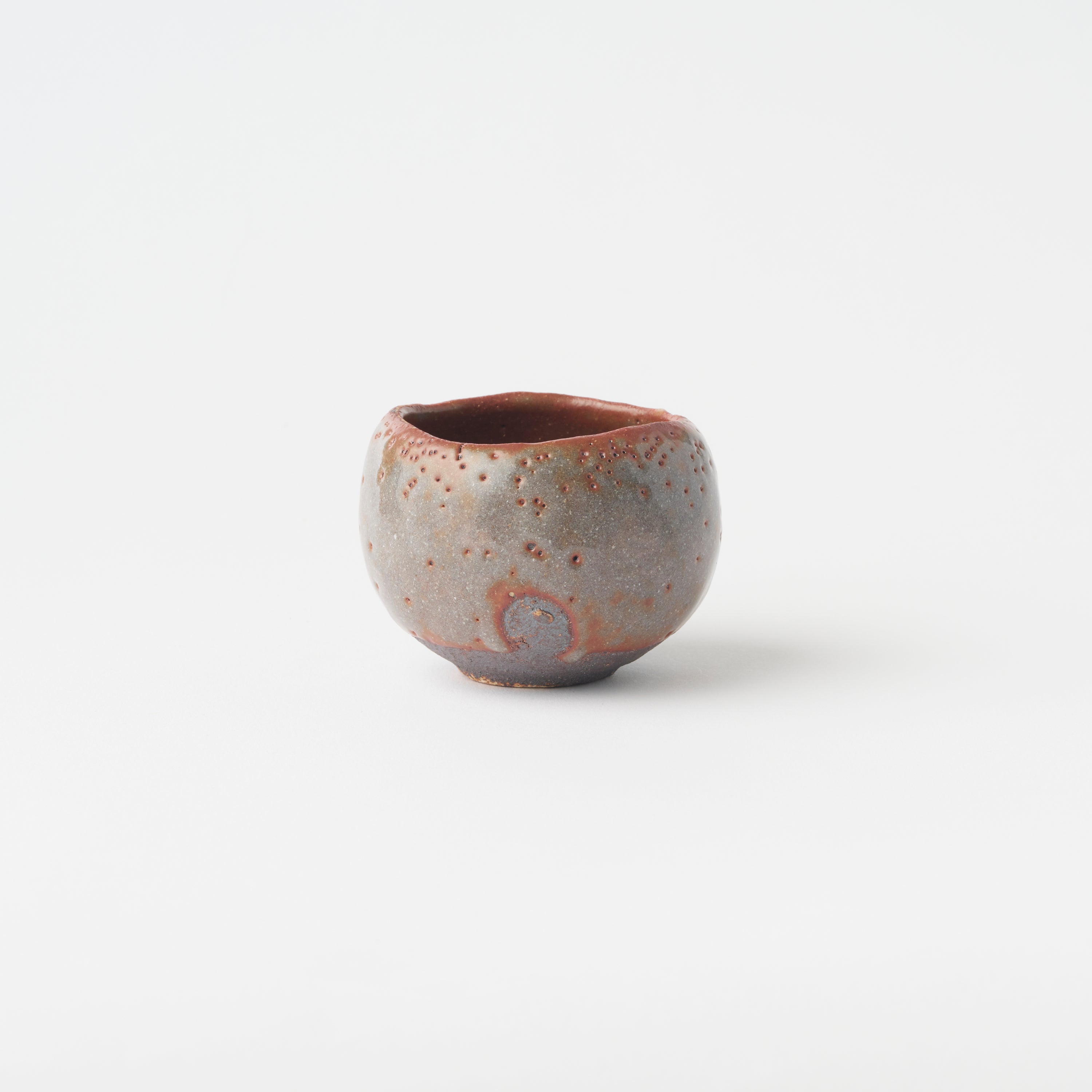 No.34 Ogura-Shino Style (Japanese Sweet Bean) Sake Cup / Ryotaro Kato