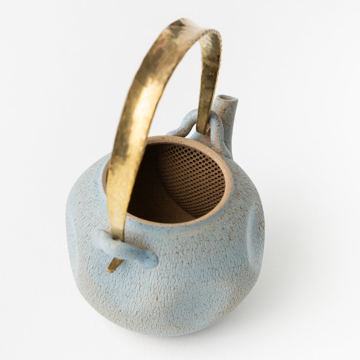 No.37 Arashbori Teapot / Sky