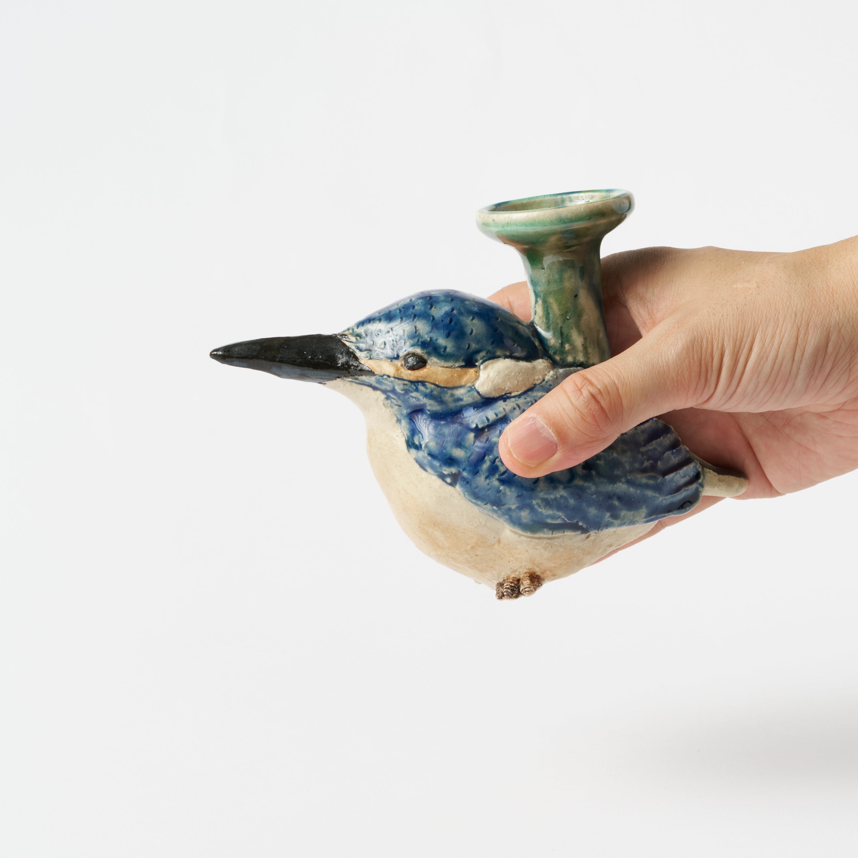 Kingfisher Sake Server (Blue) / Teppei Terada