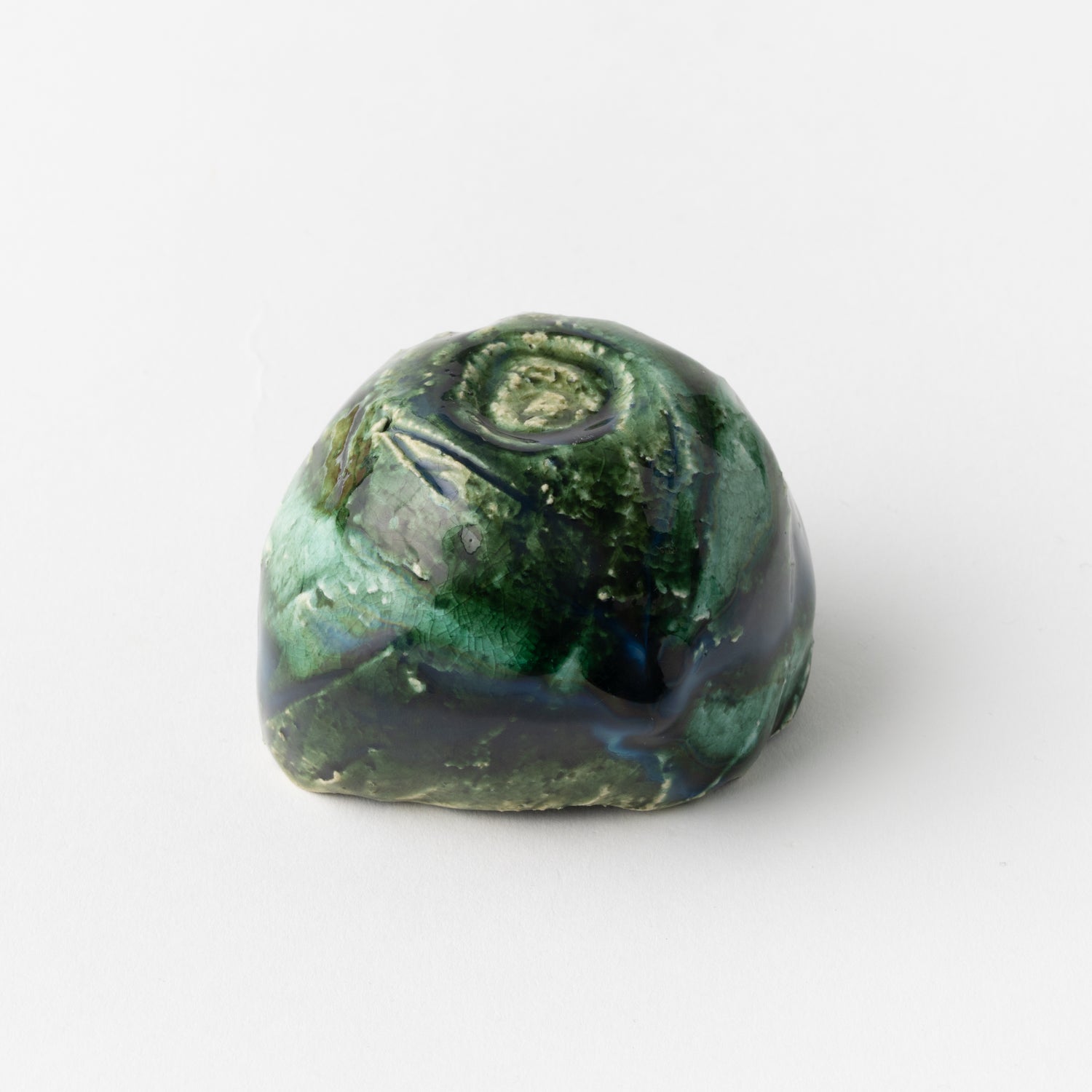 No. 41 Oribe Sake Cup in Box / Makoto Yamaguchi