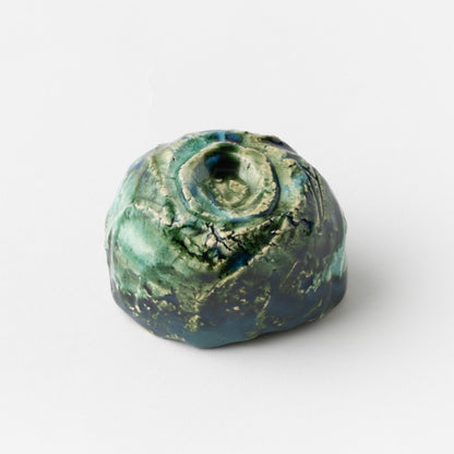 No. 42 Oribe Sake Cup in Box / Makoto Yamaguchi