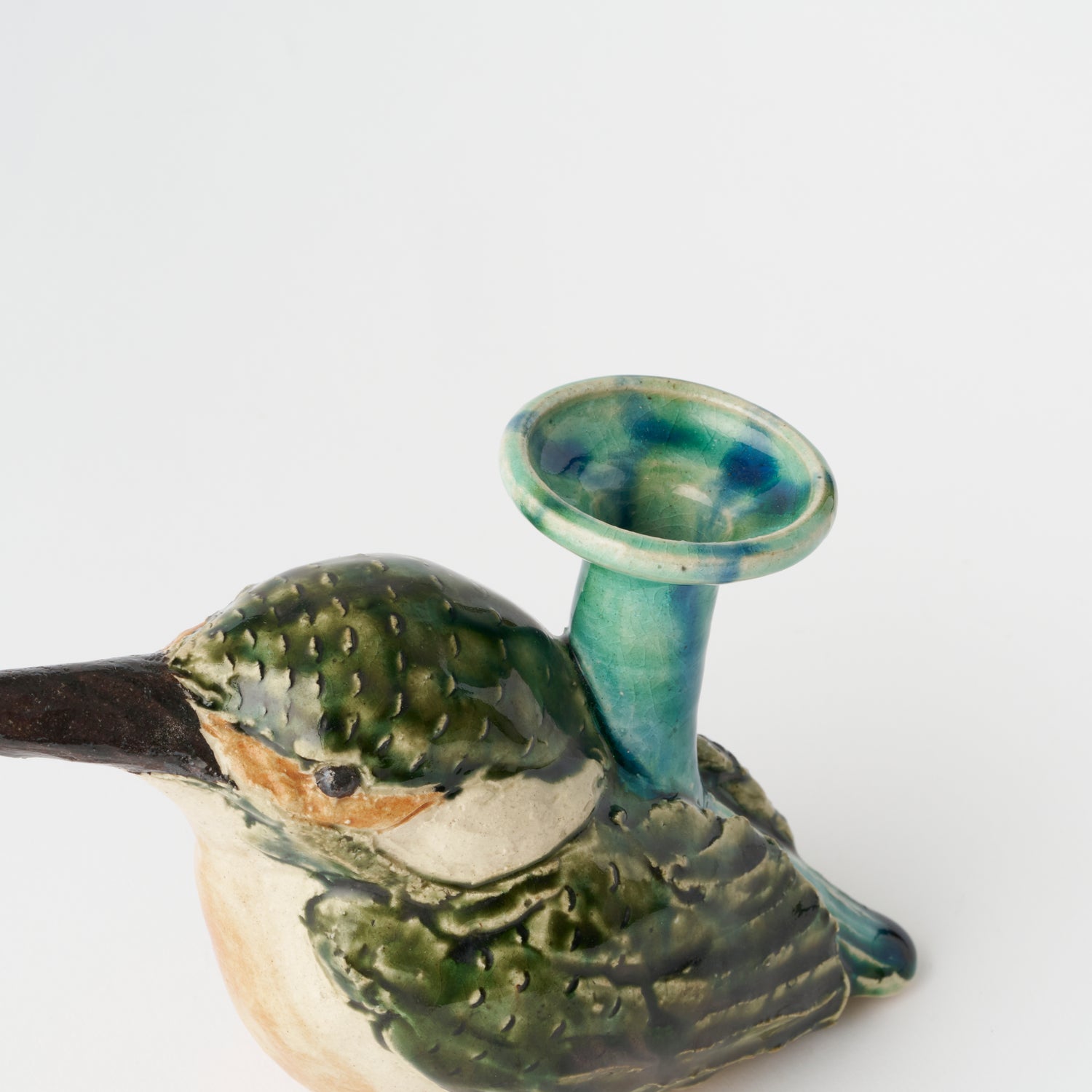 Kingfisher Sake Server (Green) / Teppei Terada