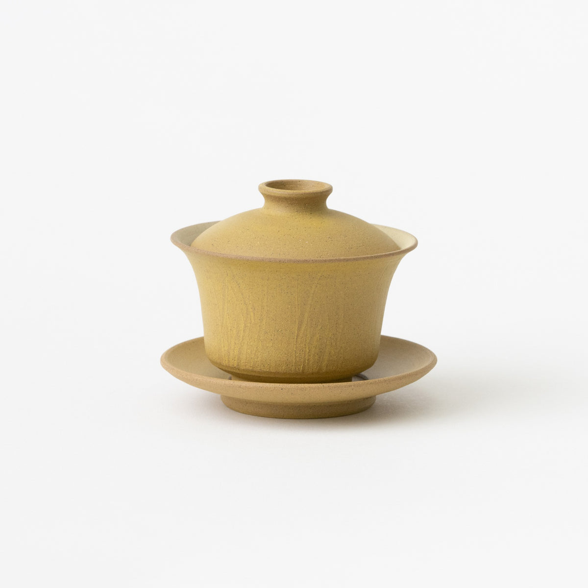 No.64 Teacup with Lid &amp; Saucer / Yamabuki