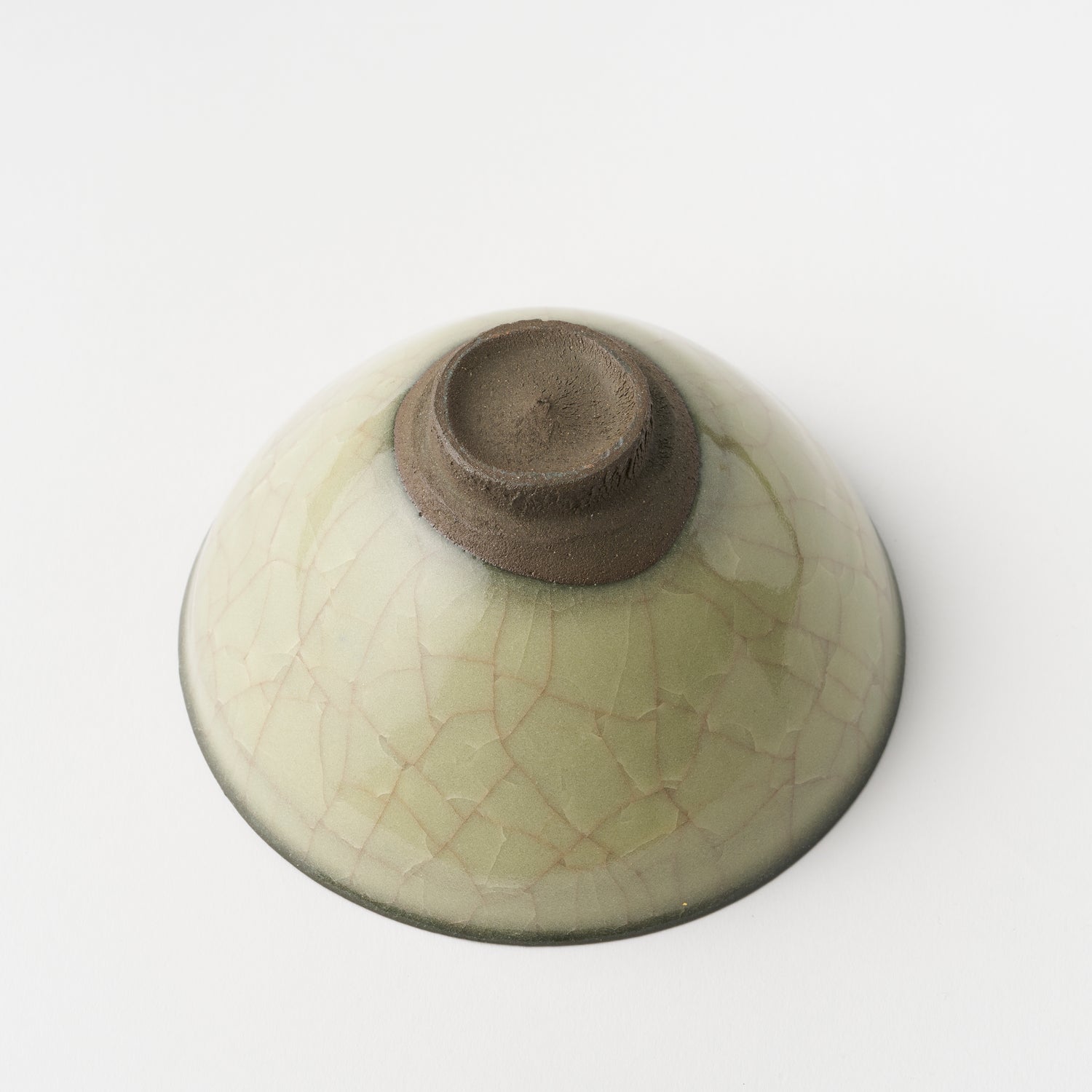 Moegiji Yellow Tea Bowl / Nobuyuki Kimura