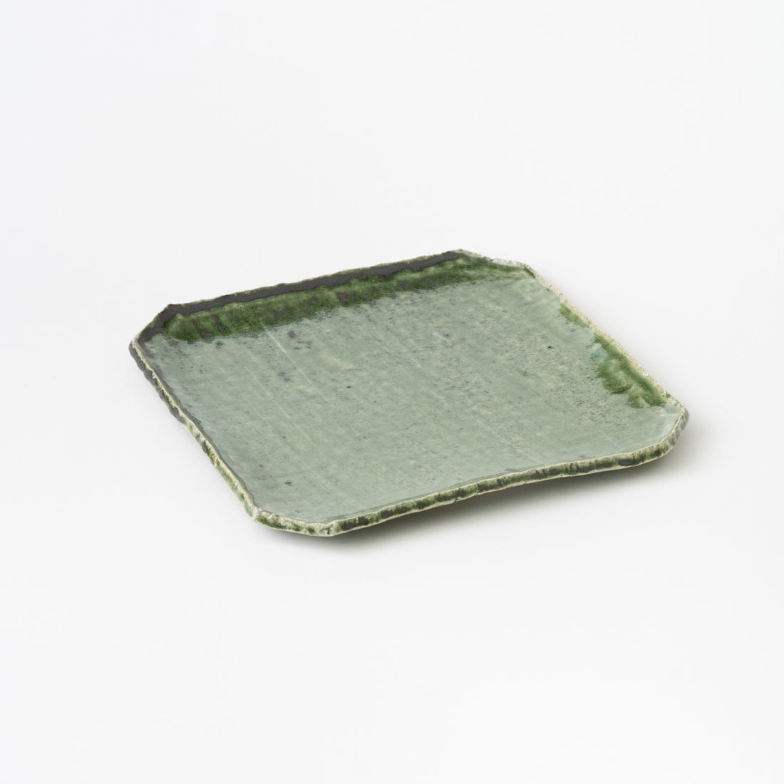 Oribe Square Plate / Hideki Yanashita