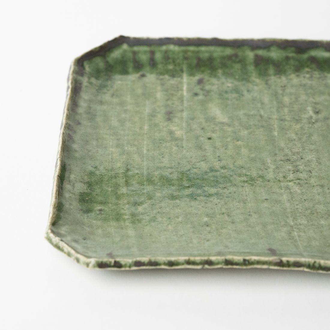 Oribe Square Plate / Hideki Yanashita