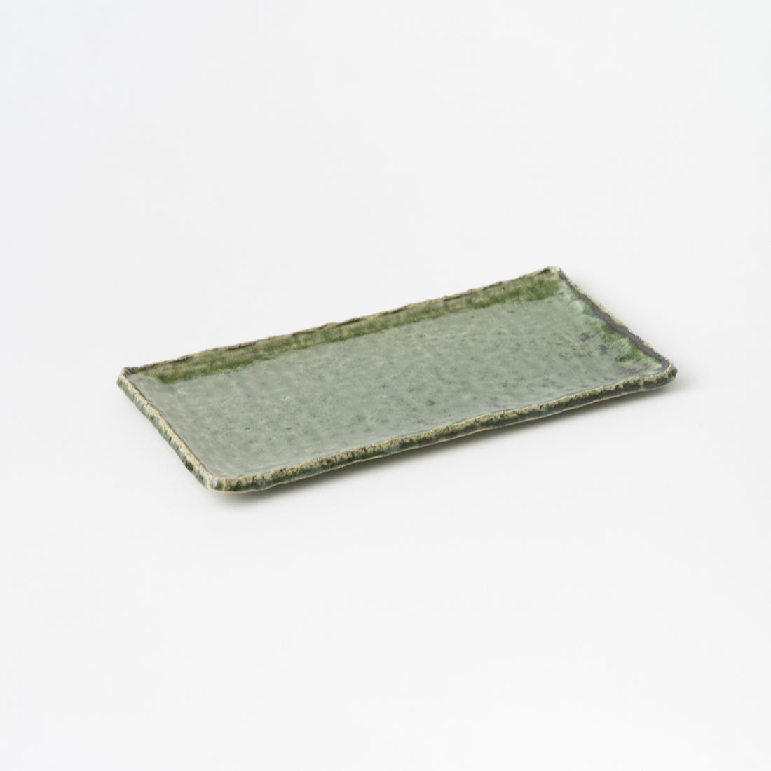 Oribe Rectangle Plate / Hideki Yanashita