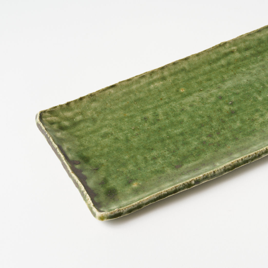 Oribe Rectangle Plate / Hideki Yanashita