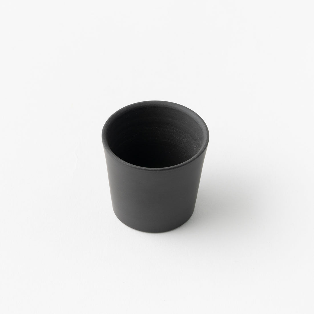 Red Clay Tea Cup / Black