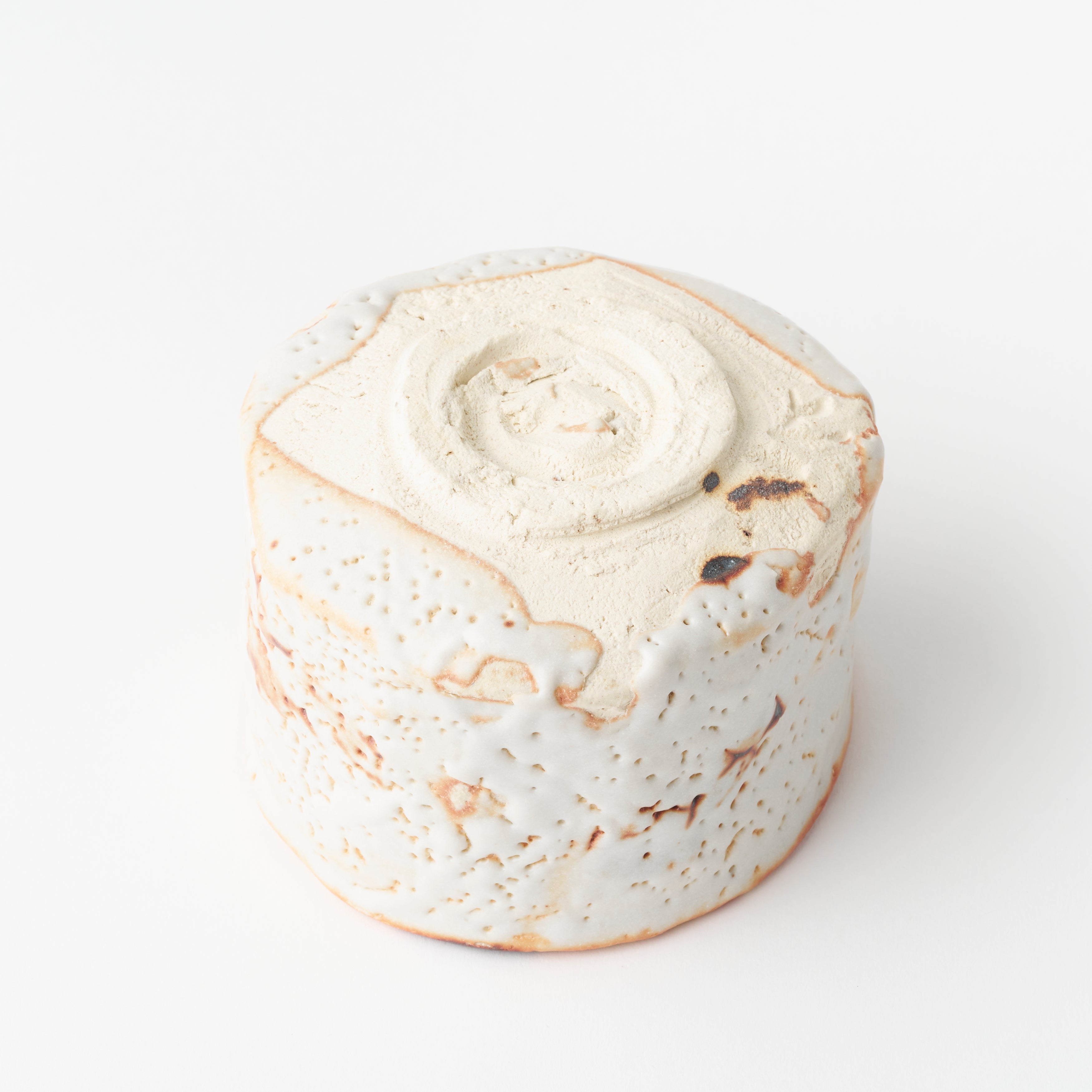 No.7 Shino Style Tea Bowl / Ryotaro Kato