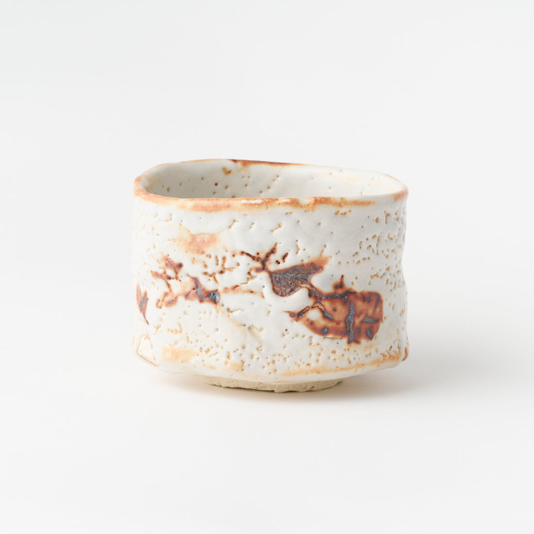 No.7 Shino Style Tea Bowl / Ryotaro Kato