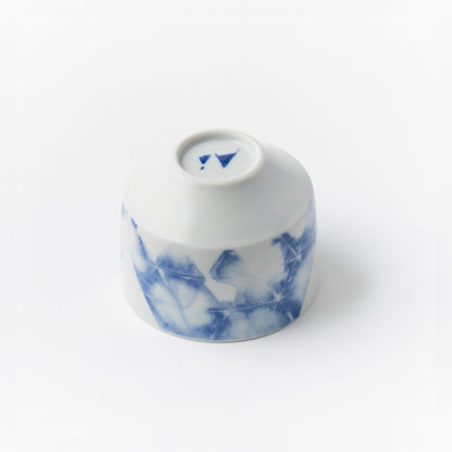 Sake Cup Sankaku-Blue / Ai Inoue