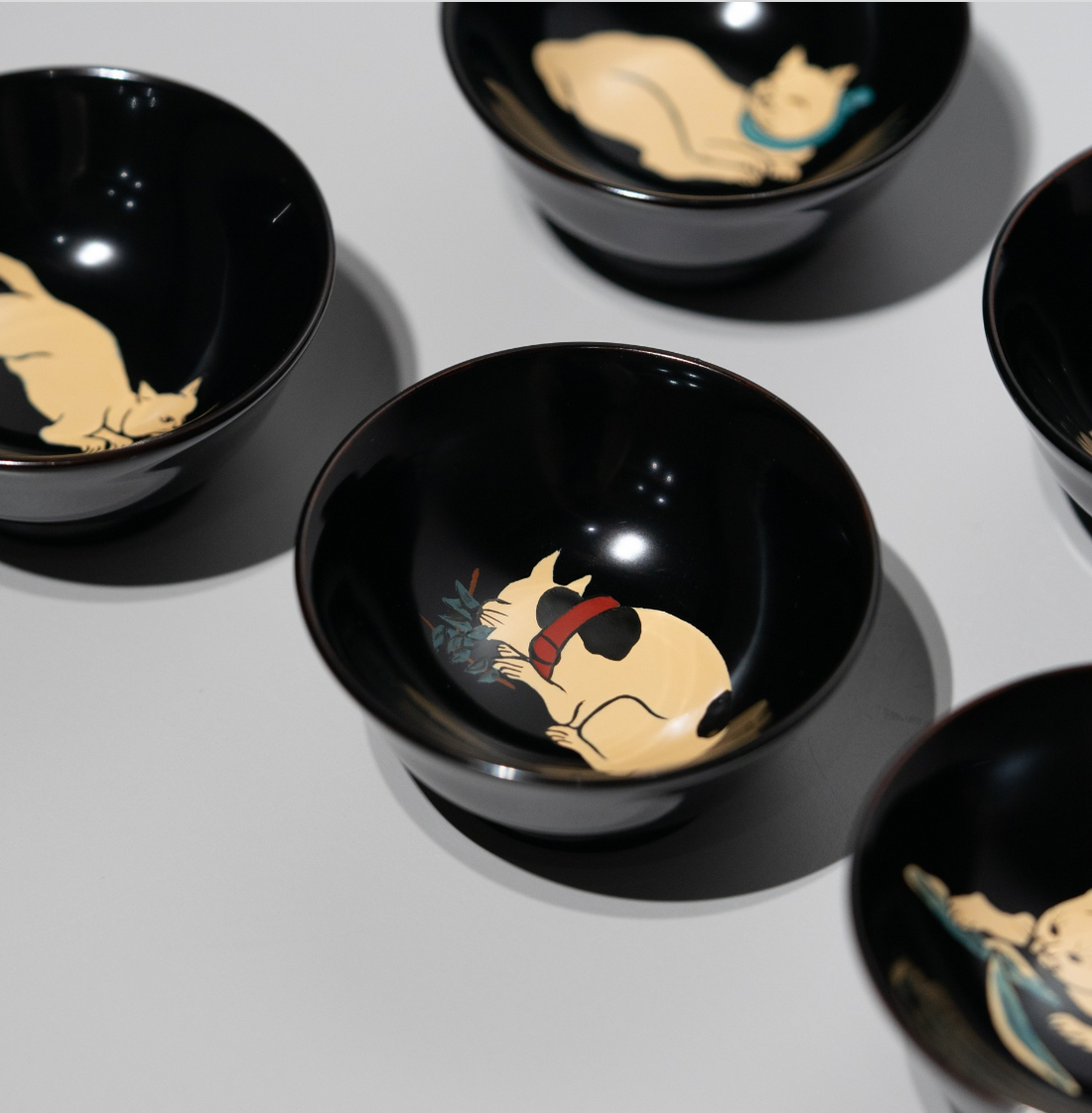 Cat Capsule II Sake Cups Set / Takao Togashi