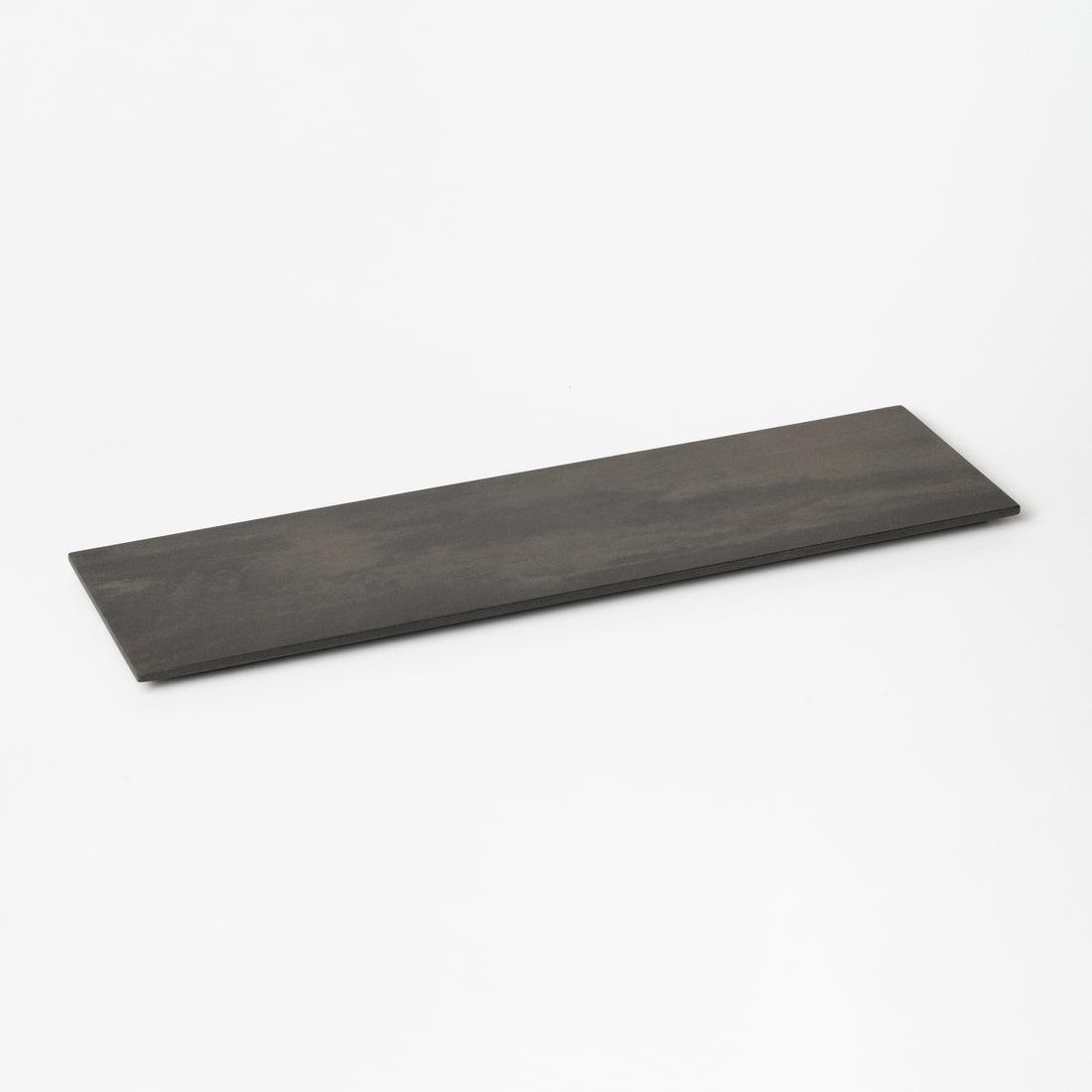 Shibuichi-nuri Rectangle Tray / Takao Togashi