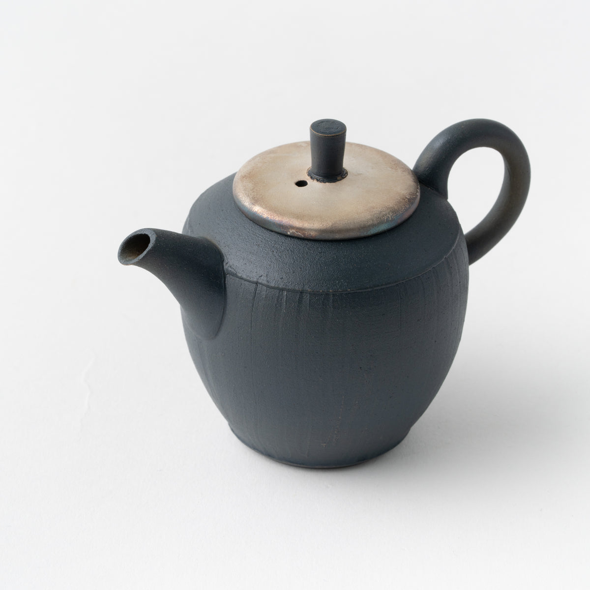 Silver Glaze Galaxy Tea Pot