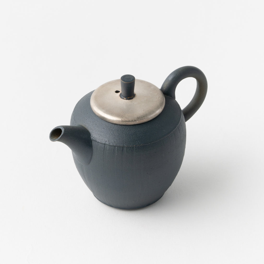 Silver Glaze Galaxy Tea Pot