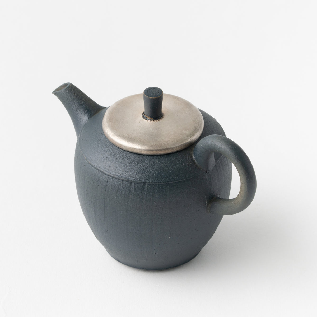 Silver Glaze Galaxy Tea Pot