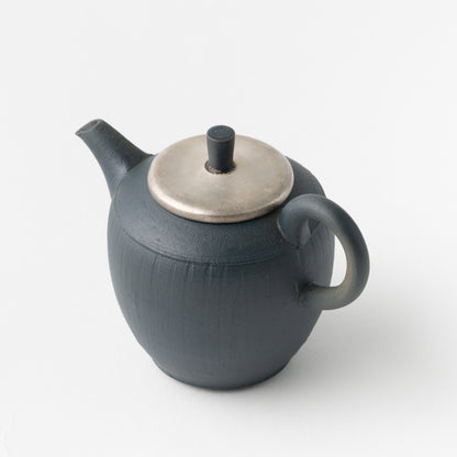 Silver Glaze Galaxy Tea Pot