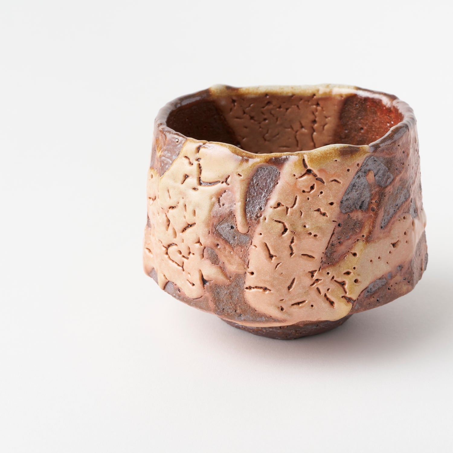 Yohen Shino Tea Bowl in Box / Takashi Baba