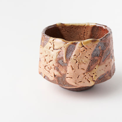 Yohen Shino Tea Bowl in Box / Takashi Baba