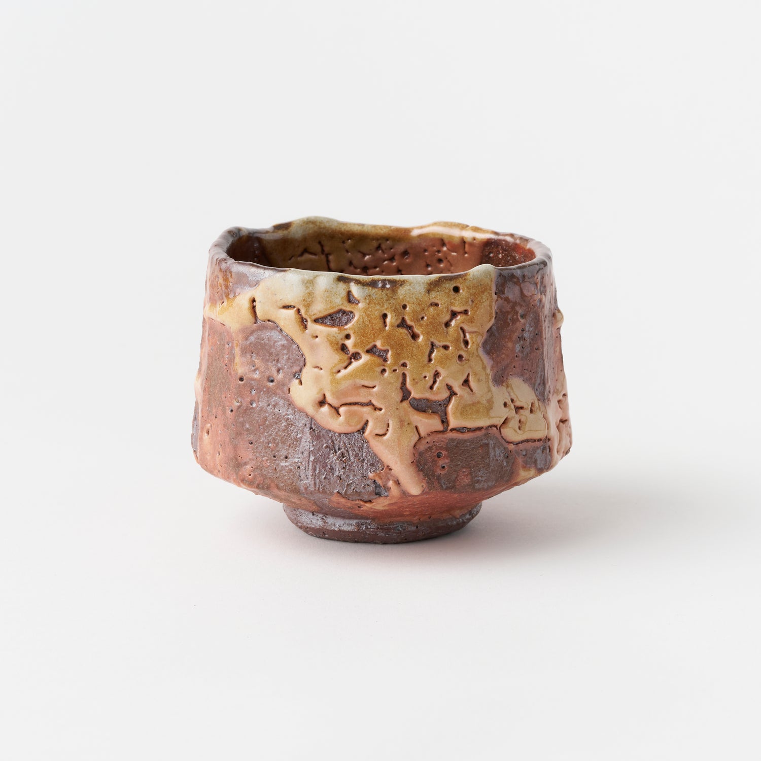 Yohen Shino Tea Bowl in Box / Takashi Baba