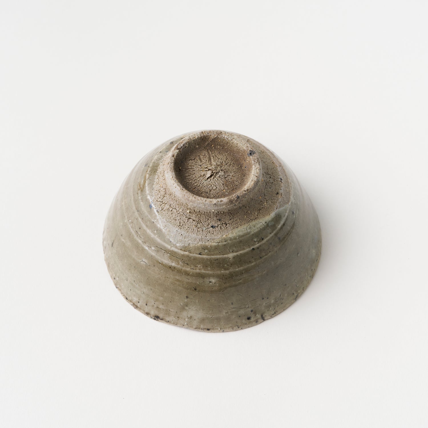 Feldspar Glaze Tea Bowl / Taki Nakazato