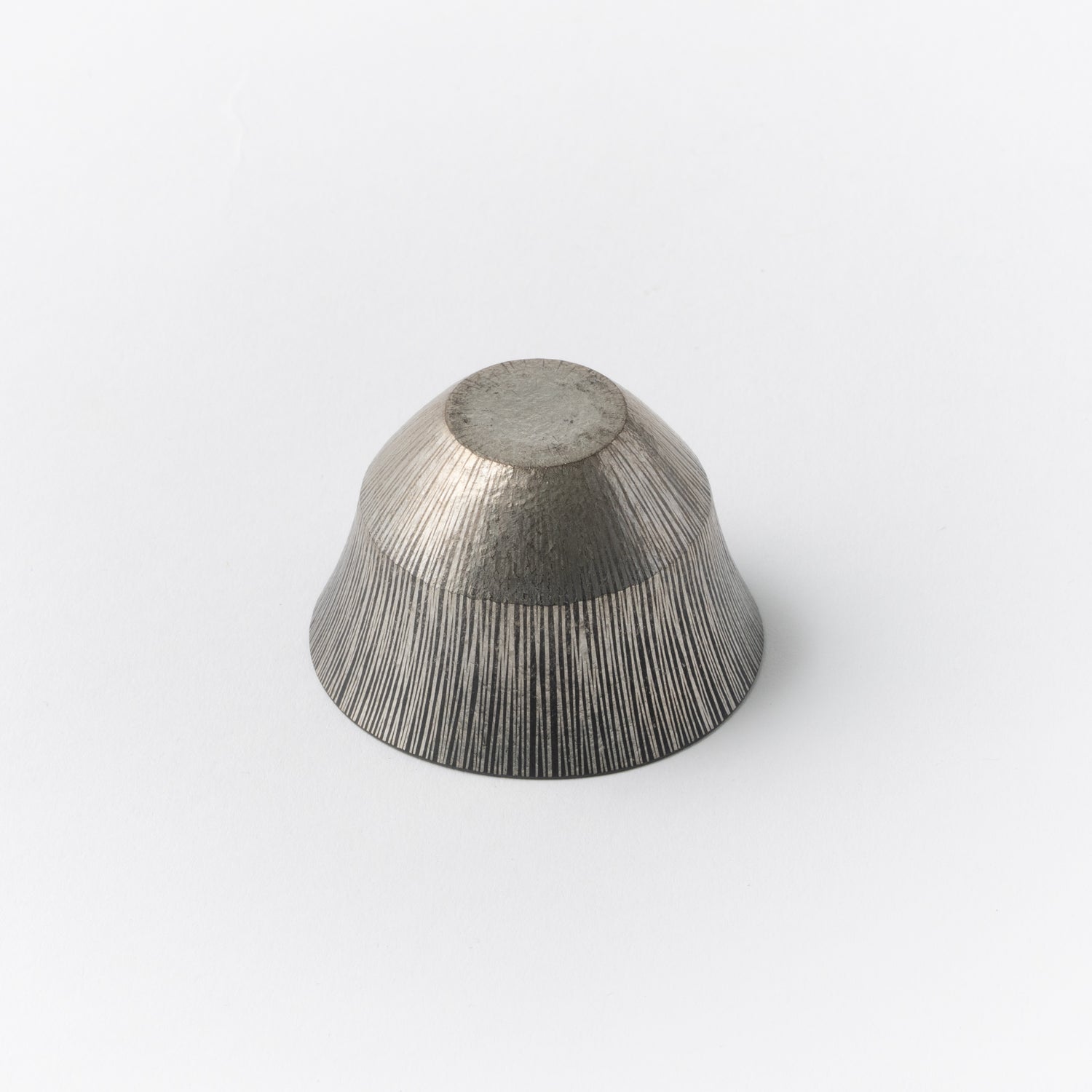 Tin Color Sake Cup “Itosame” / Kotaro Uranaka