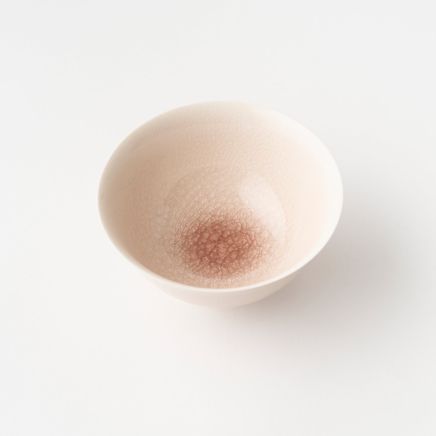 No.2 Tea Bowl Pink Glass 1 / Tomoyuki Hoshino