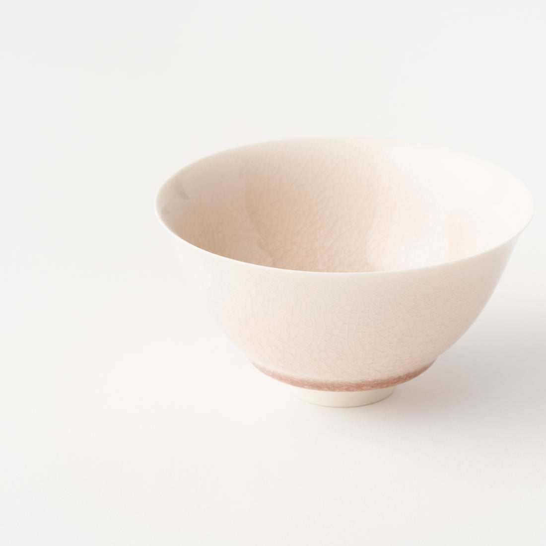 No.2 Tea Bowl Pink Glass 1 / Tomoyuki Hoshino