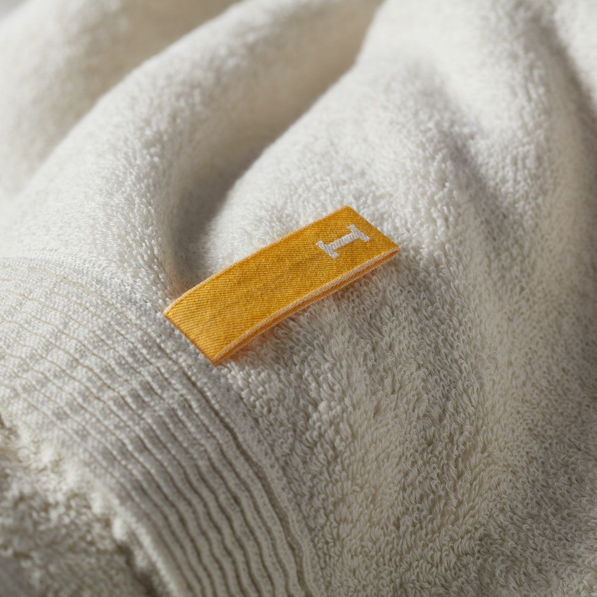 ORGANIC 960 Wash Towel / Ivory
