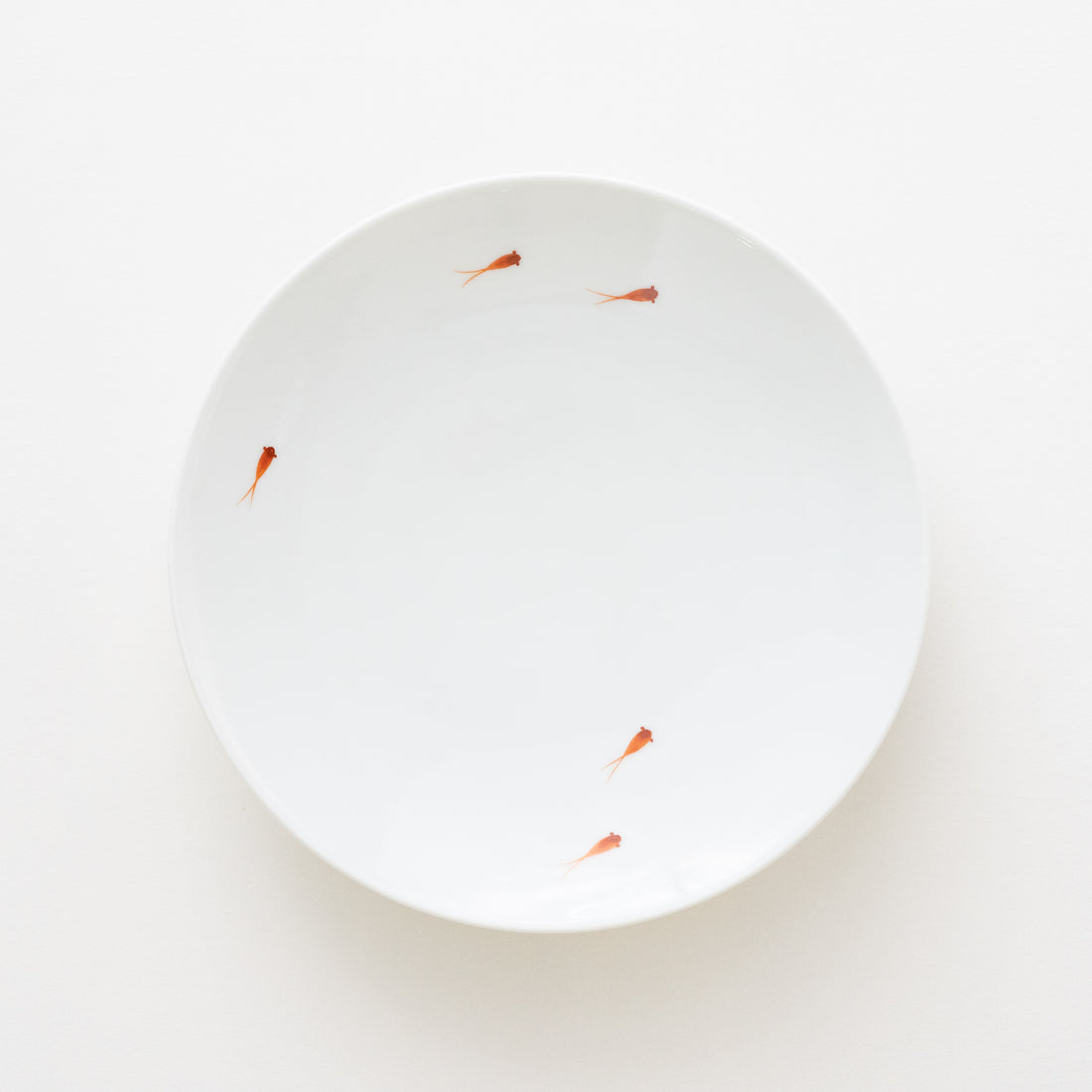Red Killifish Plate / 18cm