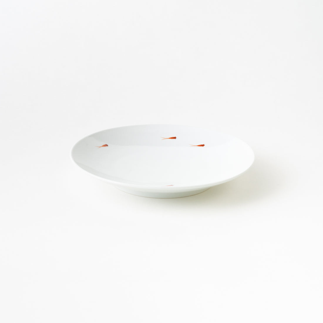 Red Killifish Plate / 18cm