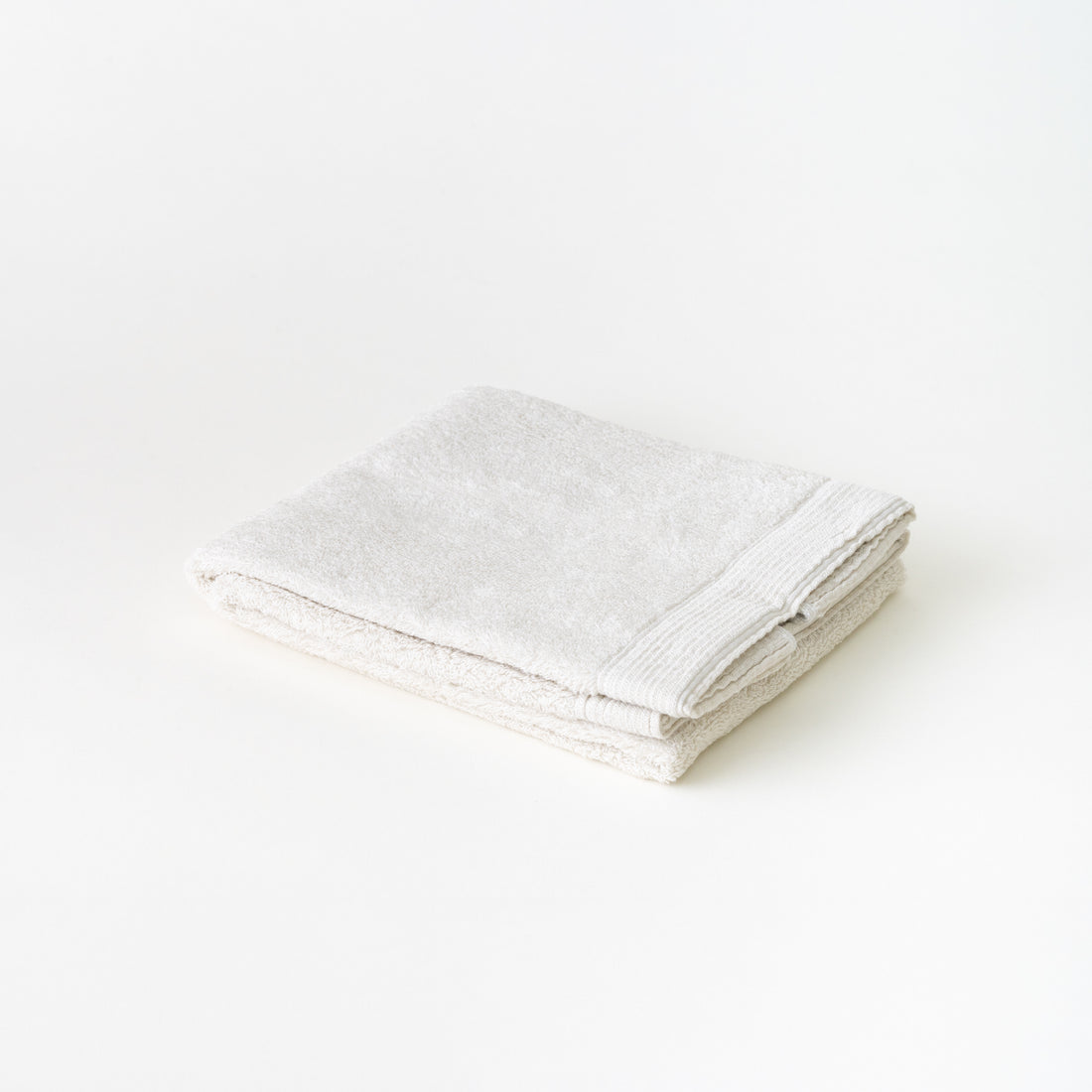 ORGANIC 960 Face Towel / Ivory