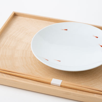 Red Killifish Plate / 18cm