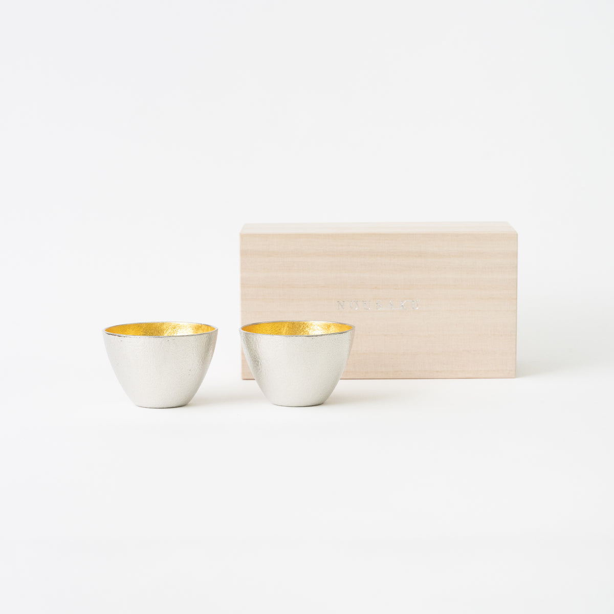 Sake Cup 2pcs Set / Gold