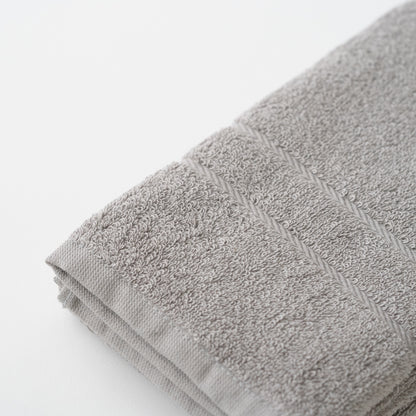 ORGANIC 120 Face Towel / Grey