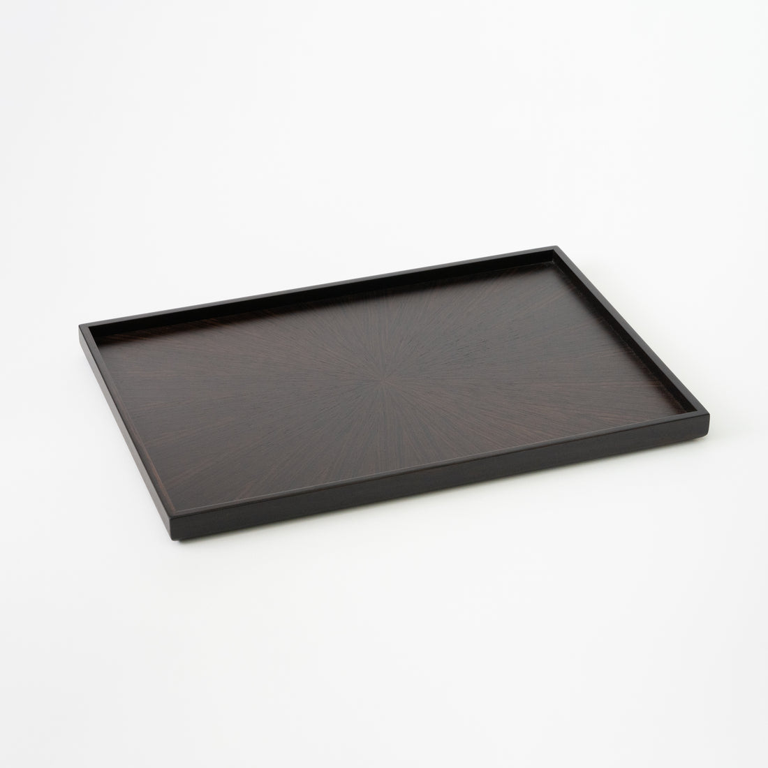 Rectangle Rays Tray (Ebony)
