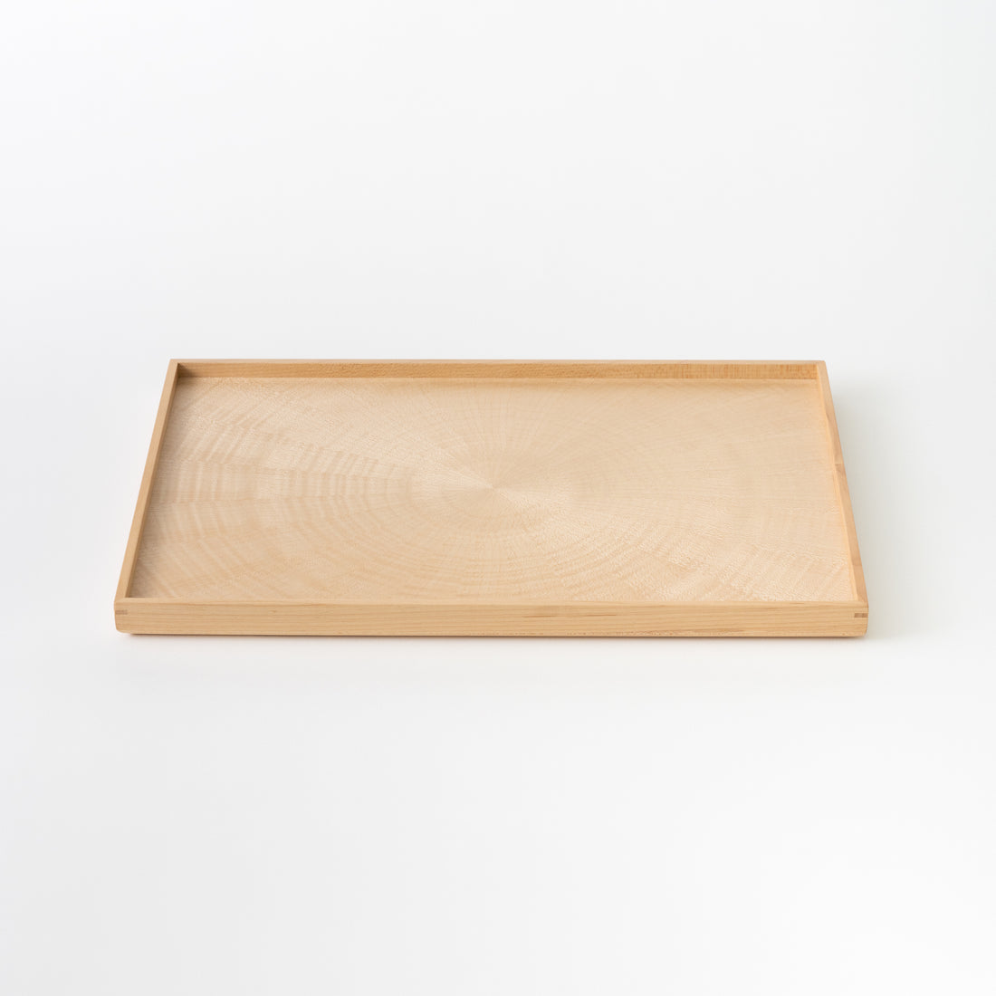 Rectangle Rays Tray / White Sycamore