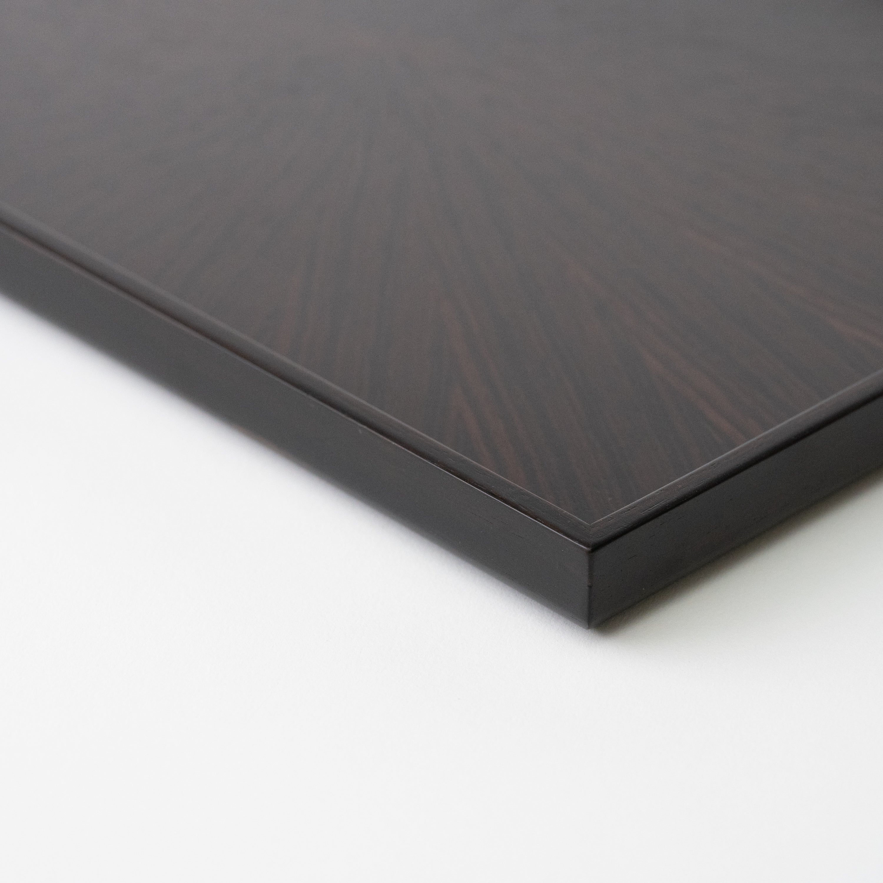 Rectangle Rays Tray (Ebony)