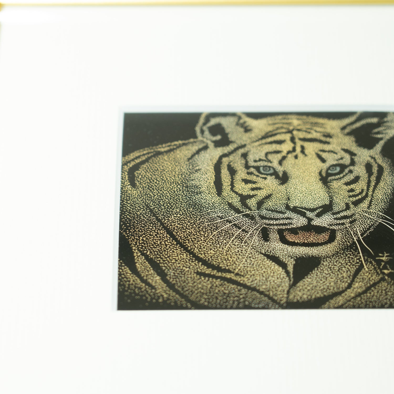 Chinkin Art Panel / Tiger