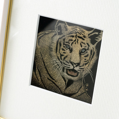 Chinkin Art Panel / Tiger
