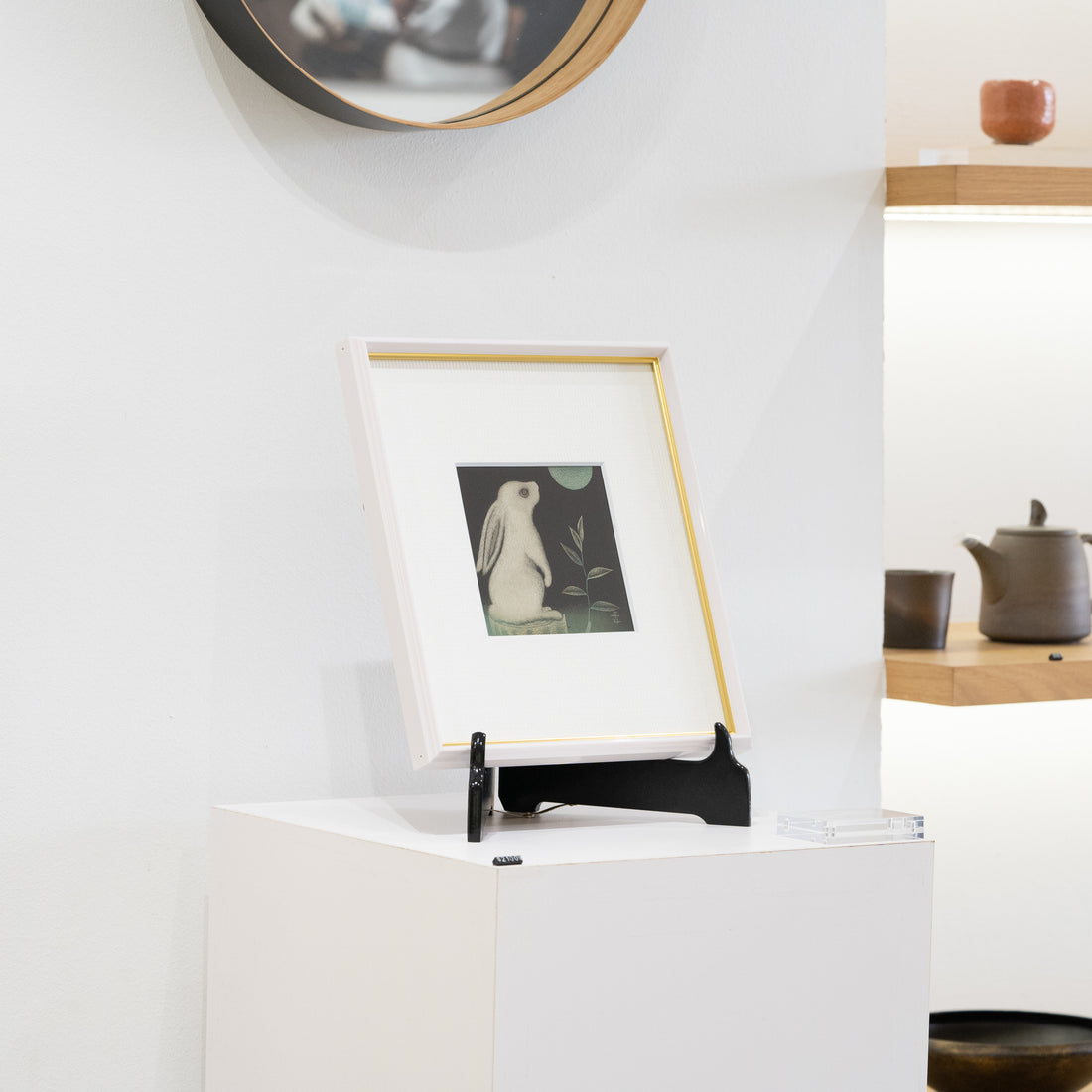 Chinkin Art Panel / Rabbit