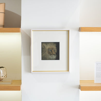 Chinkin Art Panel / Lion
