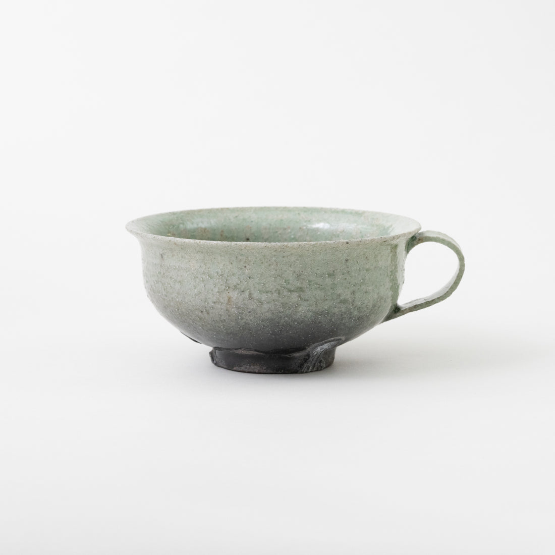 Ash Glaze Soup Cup (A) / Eijiro Tokunaga