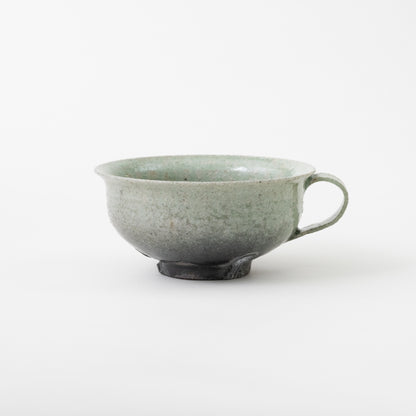 Ash Glaze Soup Cup (A) / Eijiro Tokunaga